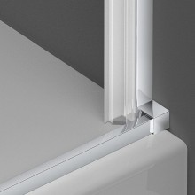 Душевая дверь Vincea Alpha 65 VDP-3AL650CL профиль Хром стекло прозрачное