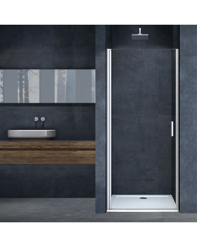 Душевая дверь Vincea Alpha 75 VDP-3AL750CL профиль Хром стекло прозрачное