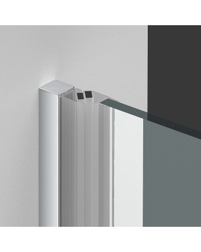 Душевая дверь Vincea Alpha 85 VDP-3AL850CL профиль Хром стекло прозрачное