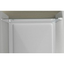 Душевая дверь Vincea Alpha 85 VDP-3AL850CL профиль Хром стекло прозрачное