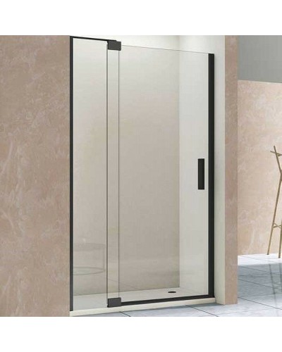 Душевая дверь Vincea Extra 100 VDP-1E9010CLB профиль Черный стекло прозрачное