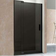 Душевая дверь Vincea Extra 100 VDP-1E9010CGB профиль Черный стекло тонированное