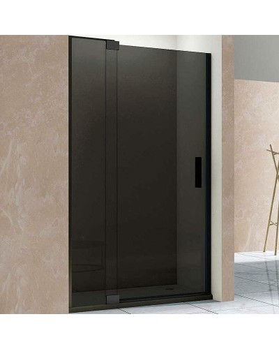 Душевая дверь Vincea Extra 100 VDP-1E9010CGB профиль Черный стекло тонированное