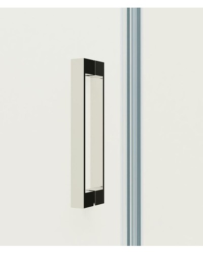 Душевая дверь Vincea Extra 100 VDP-1E9010CGB профиль Черный стекло тонированное