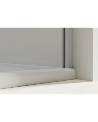 Душевая дверь Vincea Extra 120 VDP-1E1112CGB профиль Черный стекло тонированное