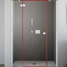 Душевая дверь Radaway Essenza New DWJS 120 L 385031-01-01L петли Хром стекло прозрачное