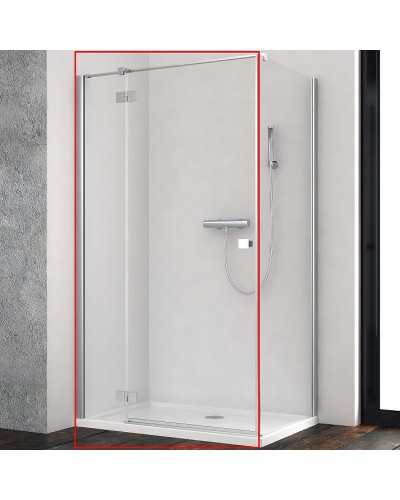 Душевая дверь Radaway Essenza New KDJ 120 L 385042-01-01L профиль Хром стекло прозрачное