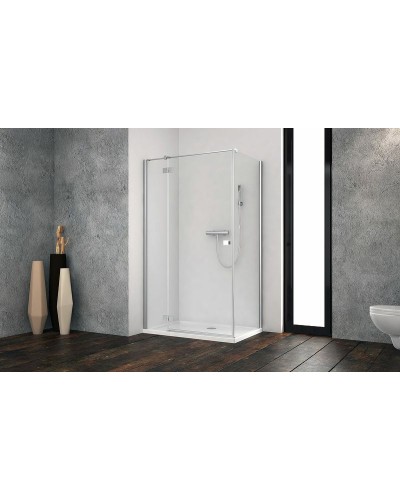 Душевая дверь Radaway Essenza New KDJ 120 L 385042-01-01L профиль Хром стекло прозрачное