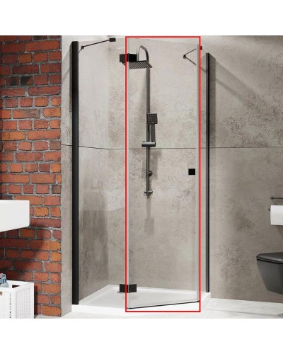 Душевая дверь Radaway Essenza New PTJ 60 L 385010-54-01L профиль Черный стекло прозрачное