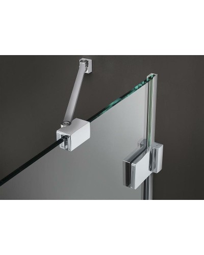 Душевая дверь Radaway Euphoria KDD 80 383061-01L профиль Хром стекло прозрачное