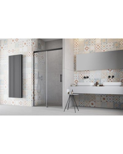 Душевая дверь Radaway Idea Black DWJ 140 L 387018-54-01L профиль Черный стекло прозрачное