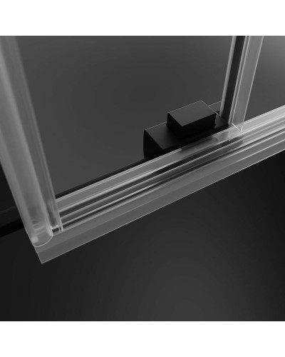 Душевая дверь Radaway Idea Black DWJ 160 L 387020-54-01L профиль Черный стекло прозрачное
