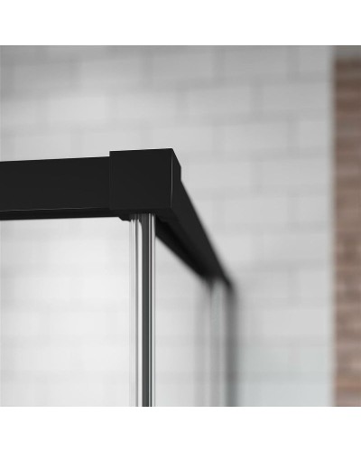 Душевая дверь Radaway Idea Black KDD 120 R 387064-54-01R профиль Черный стекло прозрачное