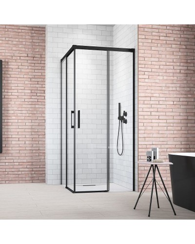 Душевая дверь Radaway Idea Black KDD 80 R 387061-54-01R профиль Черный стекло прозрачное