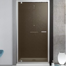 Душевая дверь Radaway Twist DW 70 382000-08 профиль Хром стекло коричневое