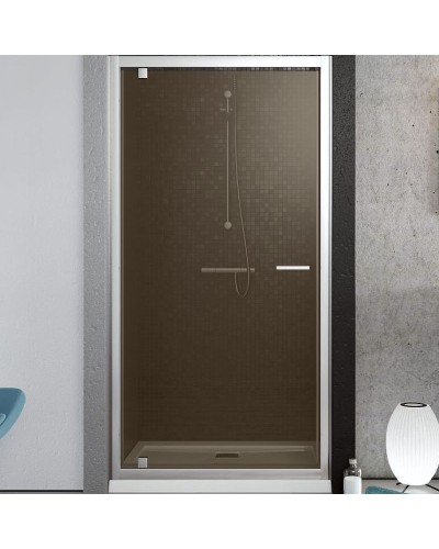 Душевая дверь Radaway Twist DW 70 382000-08 профиль Хром стекло коричневое