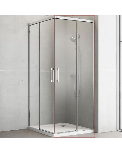 Душевая дверь Radaway Idea KDD 110 R 387063-01-01R профиль Хром стекло прозрачное