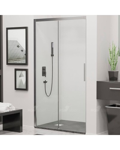 Душевая дверь RGW Leipzig LE-12 120 34121212-11 профиль Хром стекло прозрачное