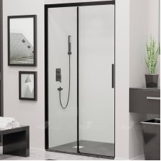 Душевая дверь RGW Leipzig LE-12B 120 34121212-14 профиль Черный стекло прозрачное