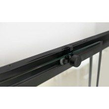 Душевая дверь RGW Leipzig LE-12B 120 34121212-14 профиль Черный стекло прозрачное