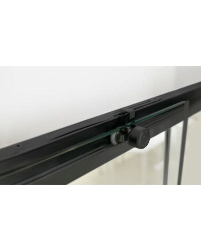 Душевая дверь RGW Leipzig LE-12B 110 34121211-14 профиль Черный стекло прозрачное