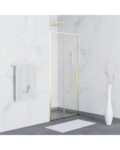 Душевая дверь RGW Stilvoll SV-12G 120 32321212-16 профиль Золото стекло прозрачное