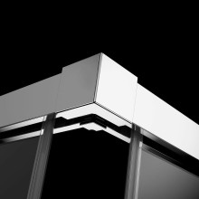 Душевая дверь Radaway Idea KDJ 110 R 387041-01-01R профиль Хром стекло прозрачное