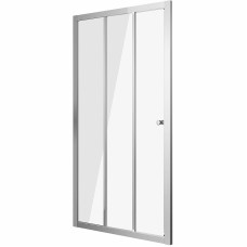 Душевая дверь Grossman Falcon 90 GR-D90Fa профиль Хром стекло прозрачное