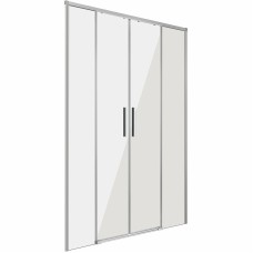 Душевая дверь Grossman Fly 120 GR-D120Fl профиль Хром стекло прозрачное
