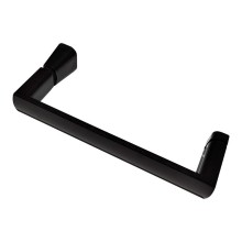 Душевая дверь Abber Schwarzer Diamant 100 AG30100B5 профиль Черный стекло прозрачное