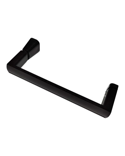 Душевая дверь Abber Schwarzer Diamant 100 AG30100B5 профиль Черный стекло прозрачное