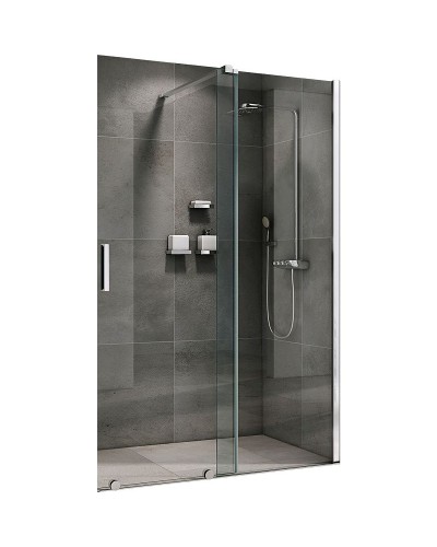 Душевая дверь Abber Komfort 120 AG90120 профиль Хром стекло прозрачное