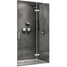Душевая дверь Abber Zart 90 AG08090 профиль Хром стекло прозрачное