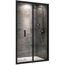 Душевая дверь Abber Sonnenstrand 90 AG07090B профиль Черный стекло прозрачное