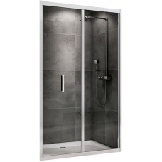 Душевая дверь Abber Sonnenstrand 100 AG07100 профиль Хром стекло прозрачное