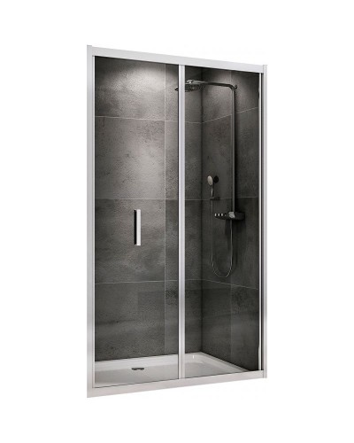 Душевая дверь Abber Sonnenstrand 100 AG07100 профиль Хром стекло прозрачное