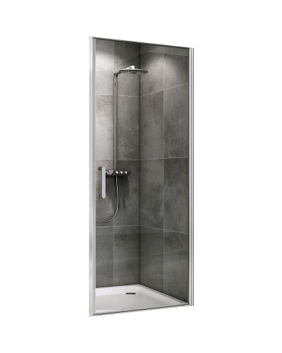 Душевая дверь Abber Sonnenstrand 80 AG04080 профиль Хром стекло прозрачное