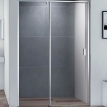 Душевая дверь Cezares Urban 110 URBAN-B-12-110-C-CR профиль Хром стекло прозрачное
