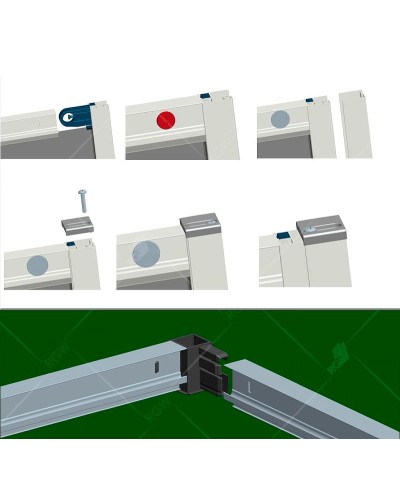 Душевая дверь RGW Classic CL-14B 110 32091411-14 профиль Черный стекло прозрачное