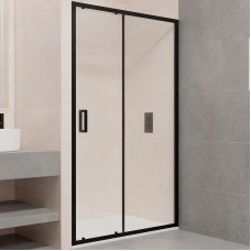 Душевая дверь RGW Passage PA-016B 120 350801612-14 профиль Черный стекло прозрачное