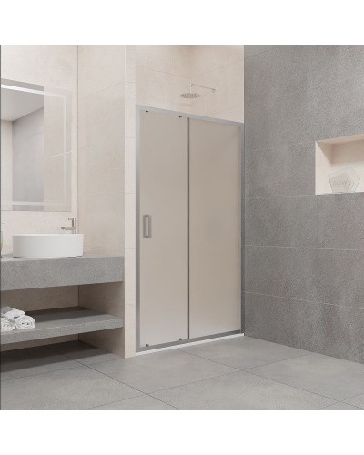 Душевая дверь RGW Passage PA-016 130 350801613-21 профиль Хром стекло матовое-сатинат