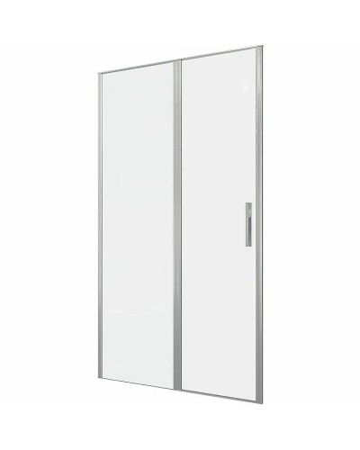 Душевая дверь Allen Brau Priority 120 3.31032.BA профиль Серебро браш стекло прозрачное