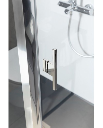 Душевая дверь Allen Brau Priority 140 3.31034.00 профиль Хром стекло прозрачное