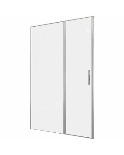 Душевая дверь Allen Brau Priority 140 3.31035.BA профиль Серебро браш стекло прозрачное