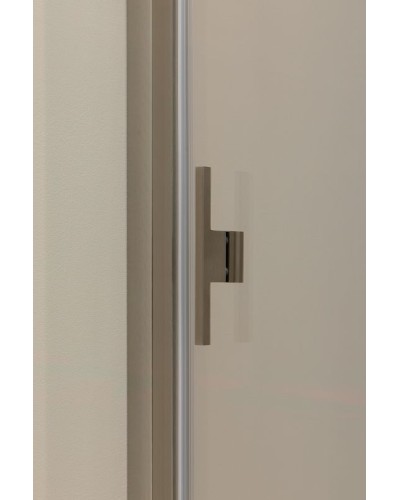 Душевая дверь Allen Brau Priority 140 3.31035.BA профиль Серебро браш стекло прозрачное