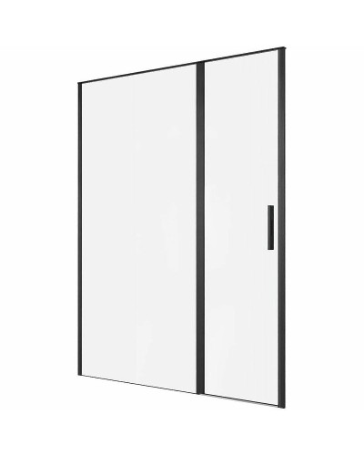 Душевая дверь Allen Brau Priority 160 3.31039.BBA профиль Черный браш стекло прозрачное
