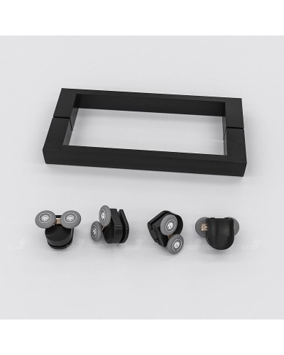 Душевая дверь RGW Classic CL-14B 120 32091412-14 профиль Черный стекло прозрачное