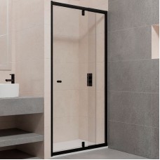 Душевая дверь RGW Passage PA-02B NEW 90 41080209-14 профиль Черный стекло прозрачное