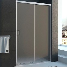 Душевая дверь Veconi Vianno VN-46 110 VN46-110-02-19C1 профиль Хром стекло Pear