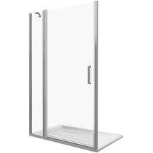 Душевая дверь Good Door Fantasy 130 WTW-130-C-CH ФА00027 профиль Хром стекло прозрачное